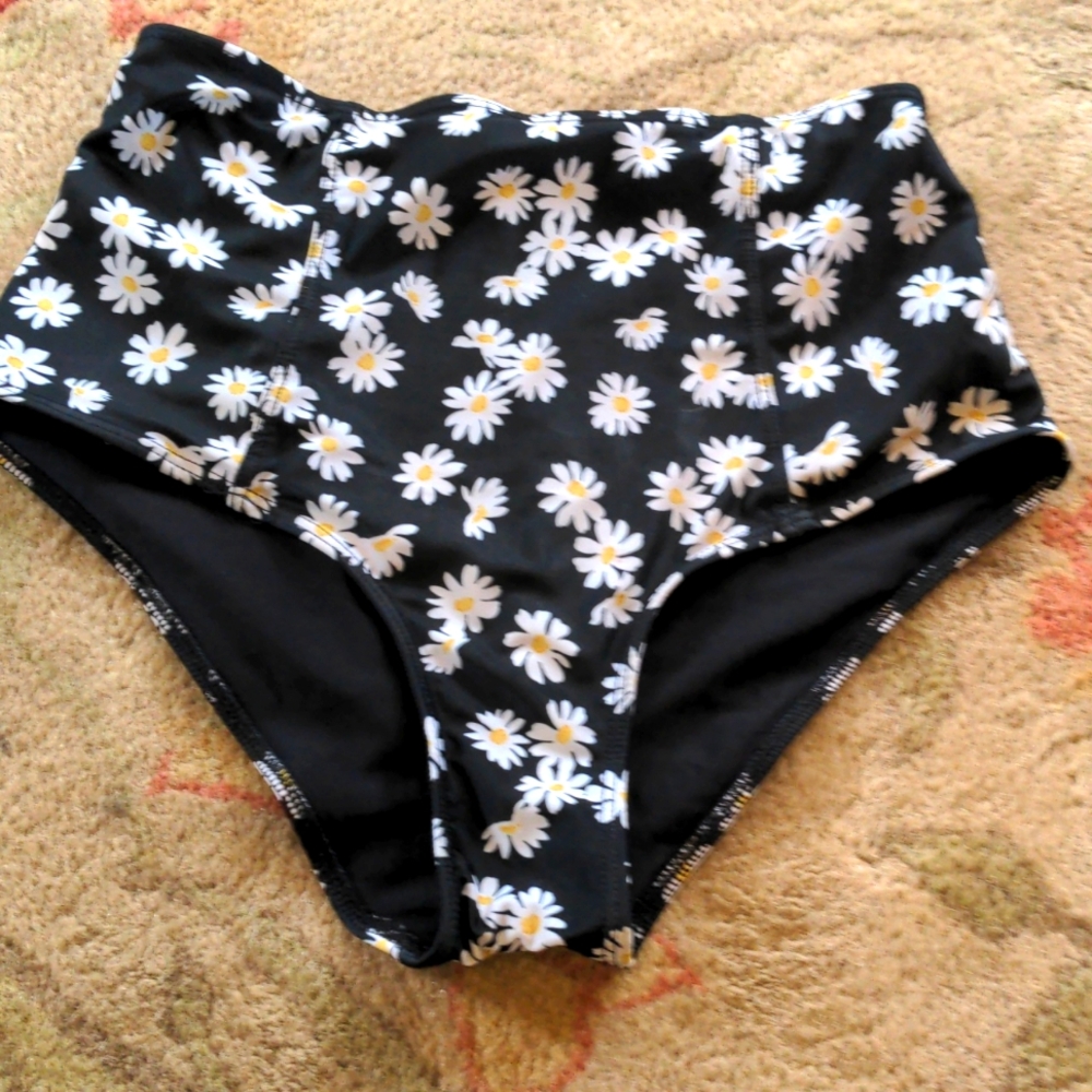 REFORMATION Azure Daisy Bikini Bottom - Picture 4 of 9